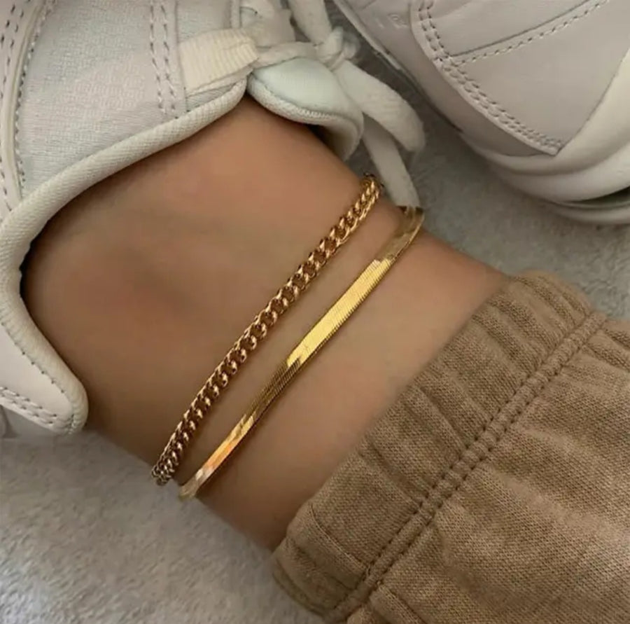 Double Layer Anklet